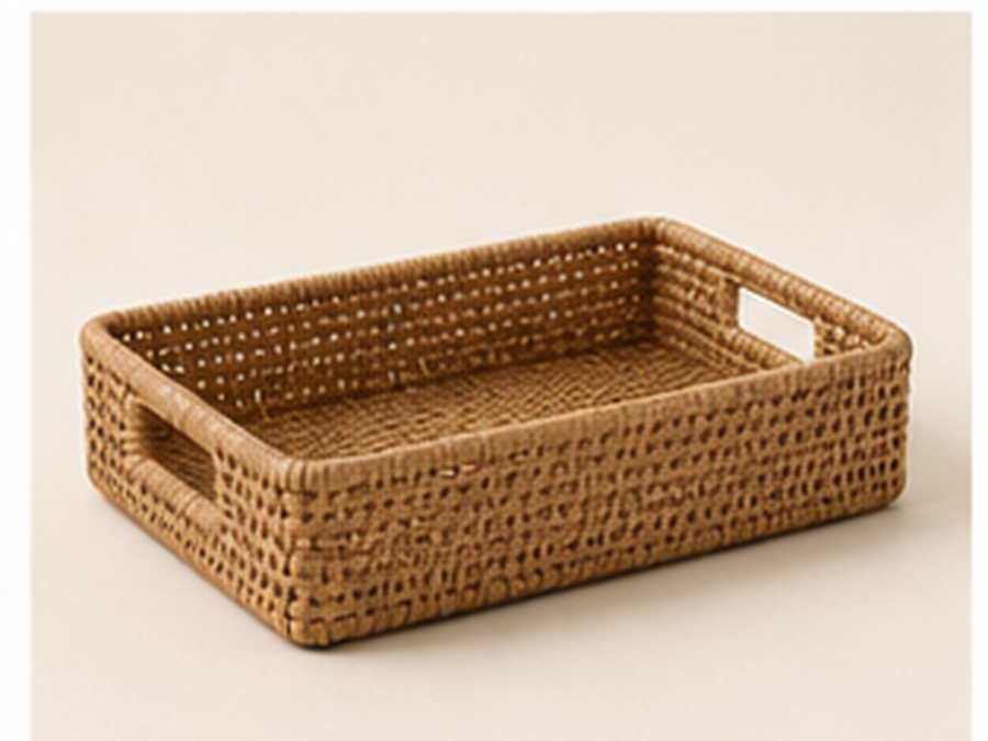 Rattan Shelf Basket
