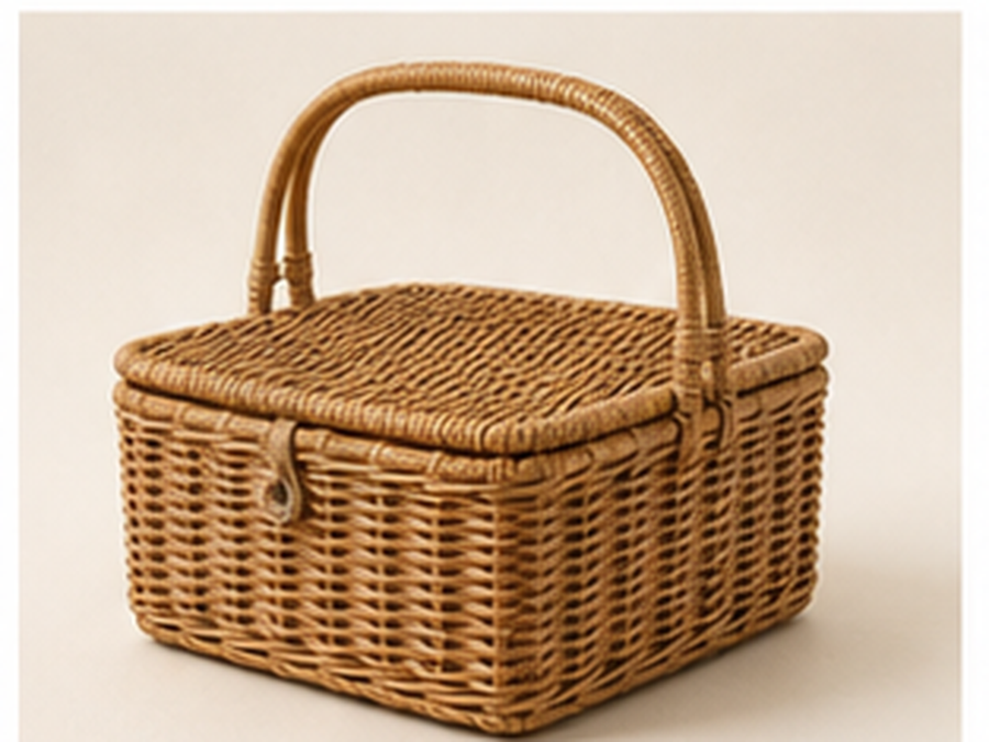 Wicker Picnic Basket