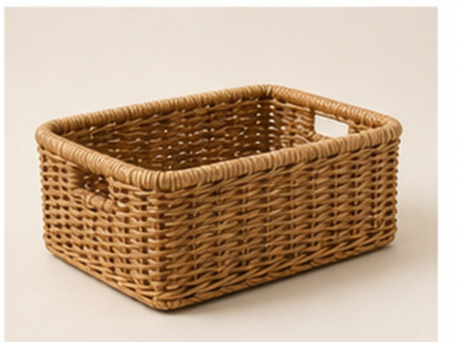 Rattan Bathroom Basket