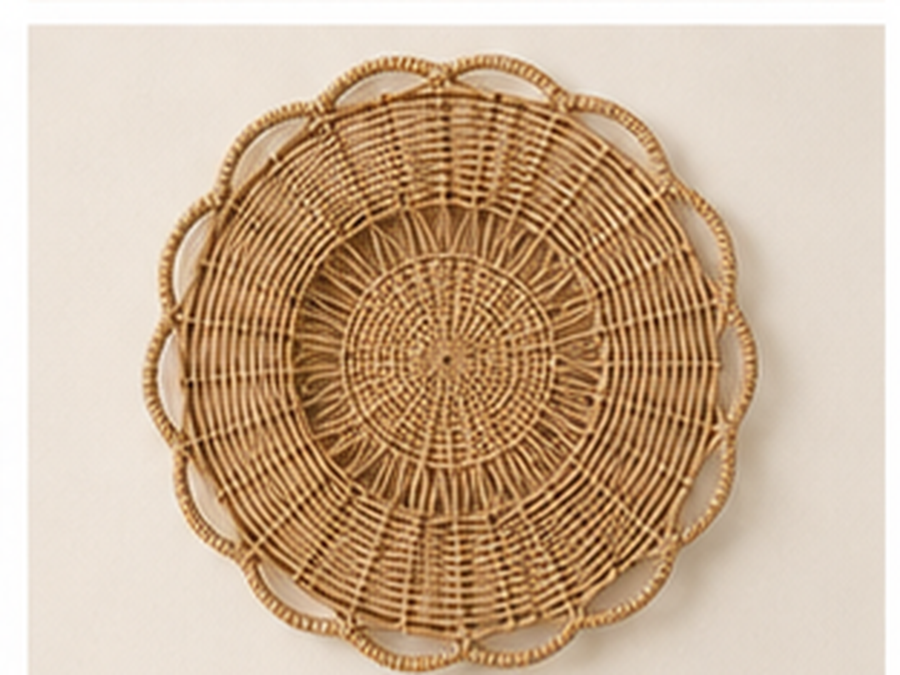Rattan Wall Decor Basket
