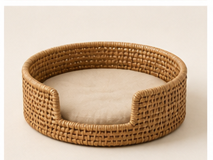 Rattan Pet Basket