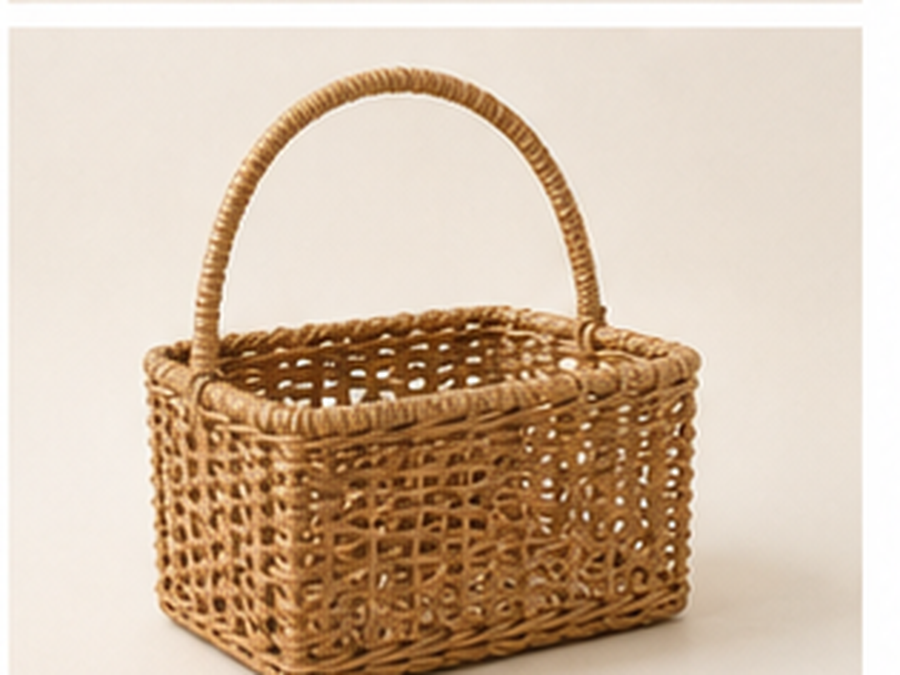 Wicker Gift Basket