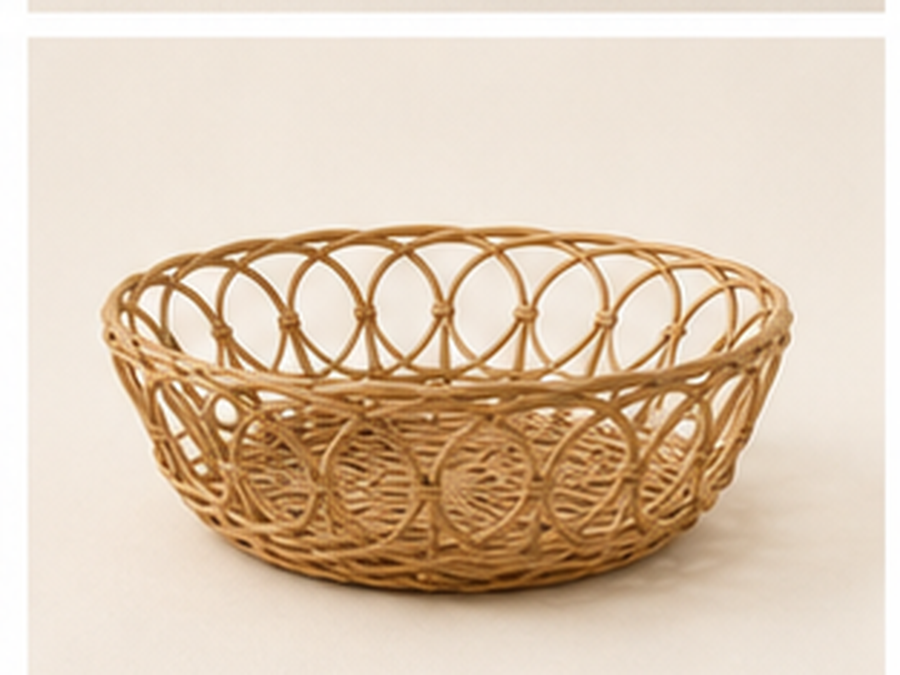 Rattan Fruit Basket
