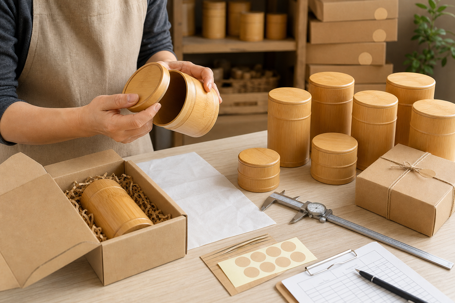 Export packing preparation